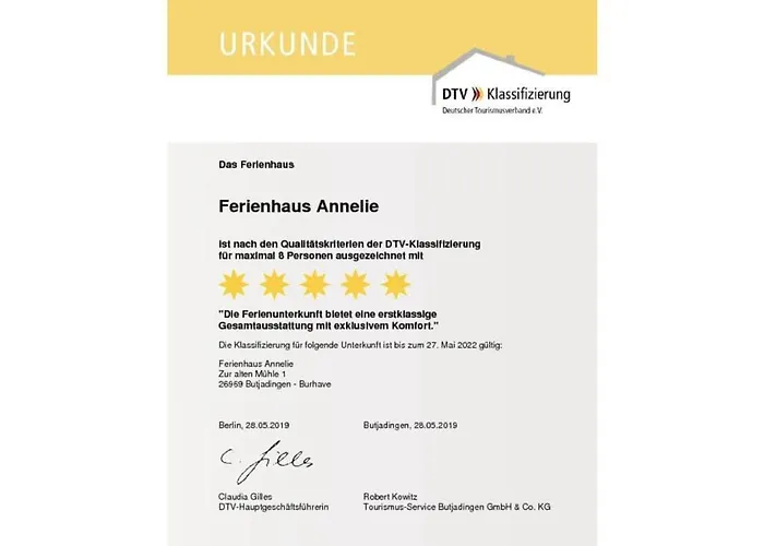 Haus Annelie Lägenhet Burhave